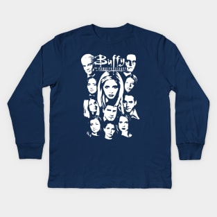 Buffy The Vampire Slayer Kids Long Sleeve T-Shirt